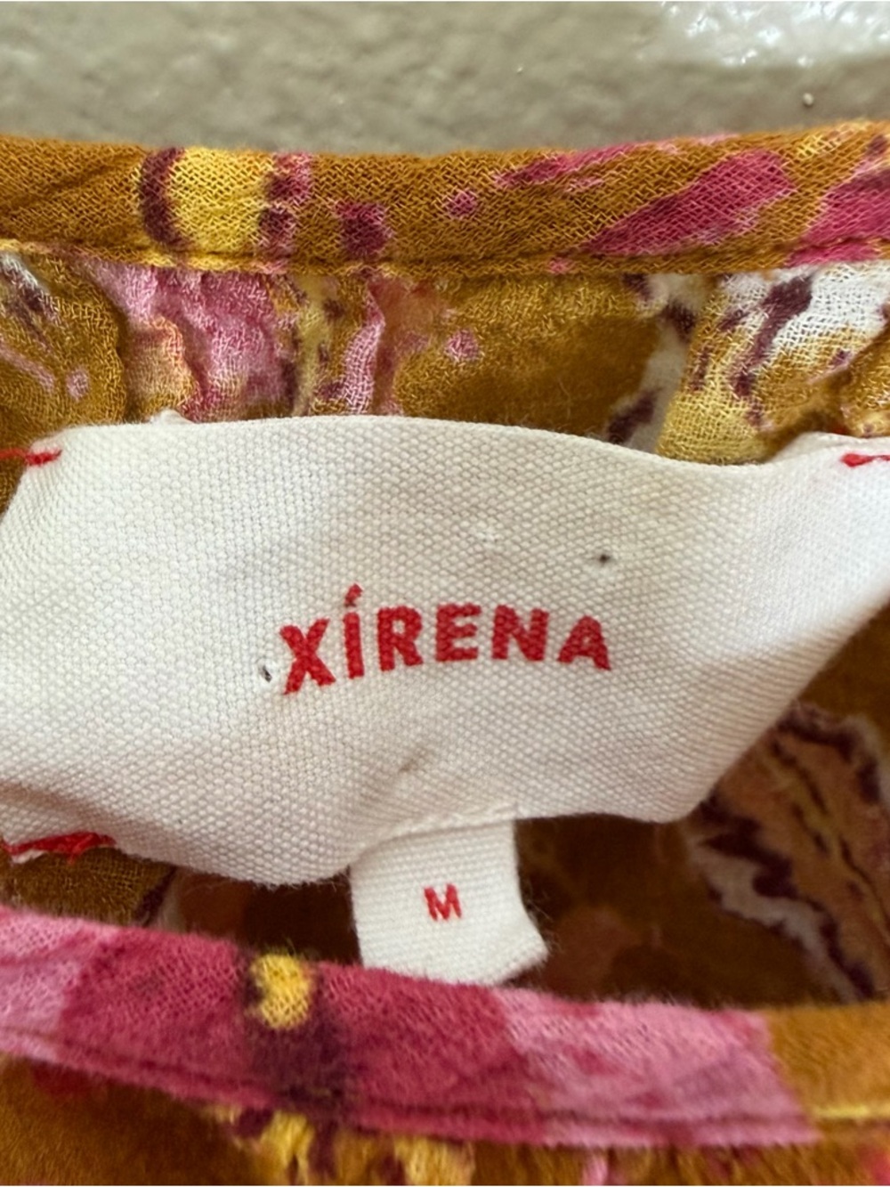 XiRENA Dev Floral Tank Top in Sunset sz S - Picture 9 of 13